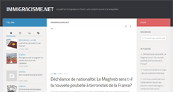 Desktop Screenshot of immigracisme.net
